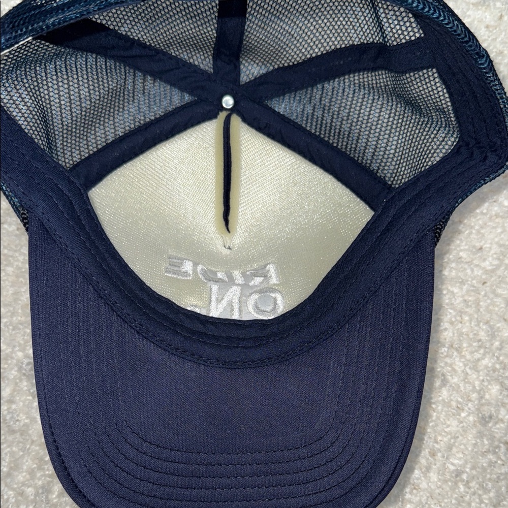 SoulCycle Blue and Yellow Trucker Hat - Picture 5 of 6